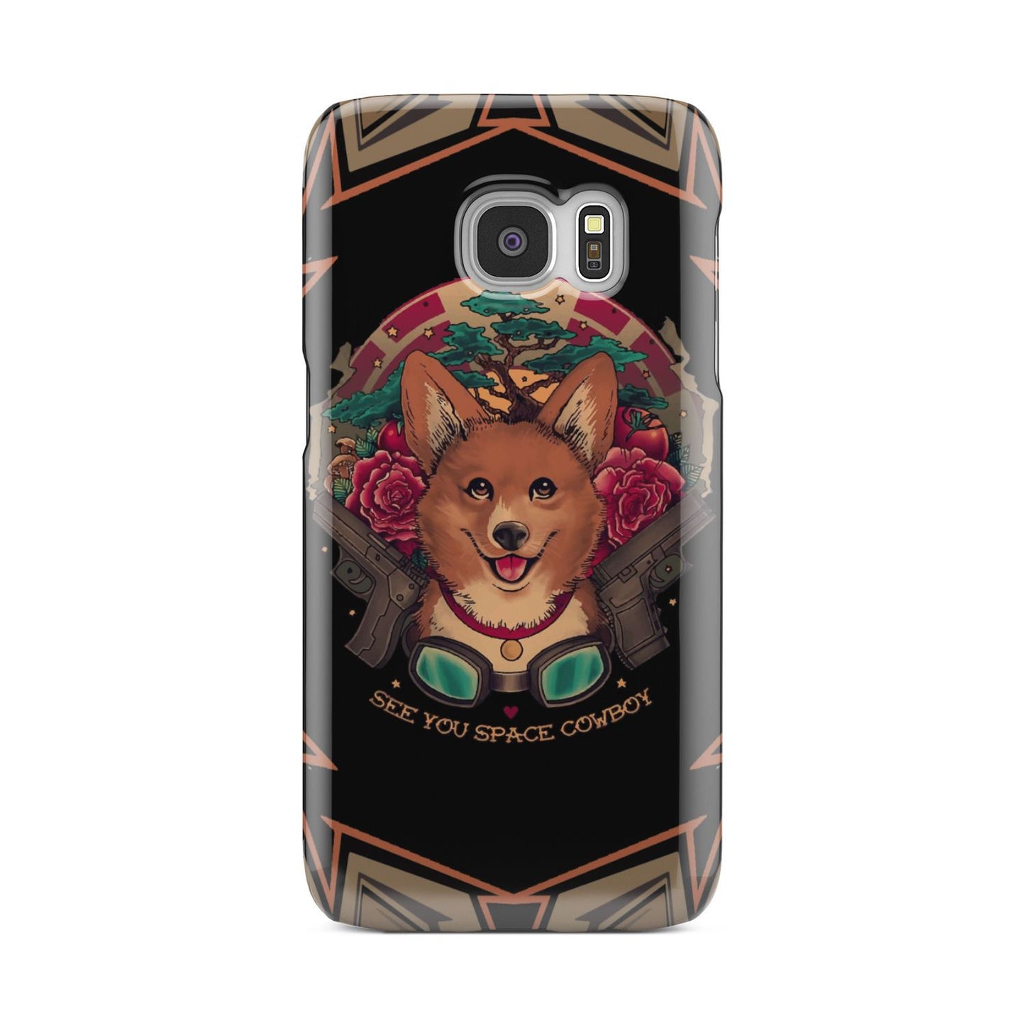Cowboy Bebop Corgi Dog Ein Phone Case Samsung Galaxy S6 Edge