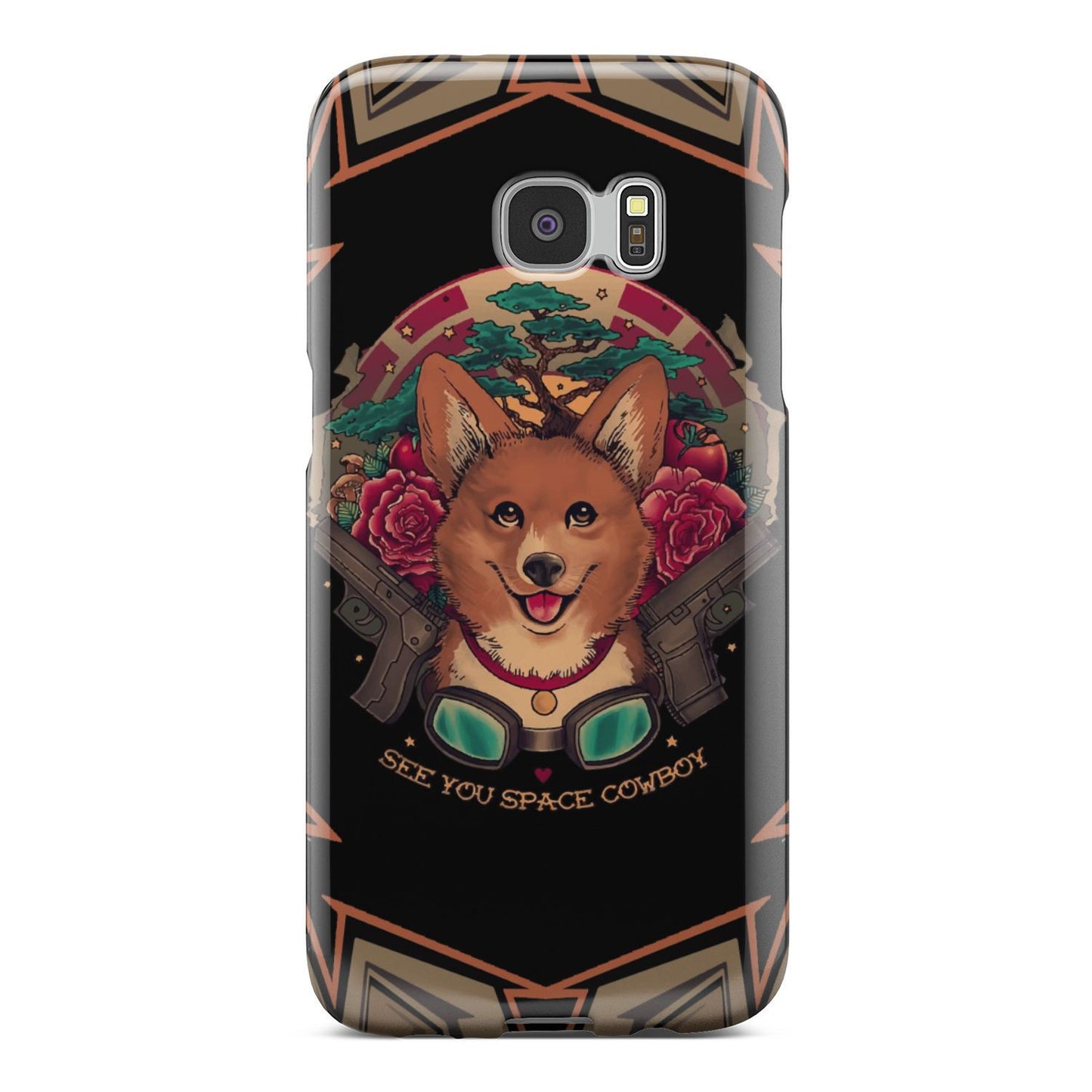 Cowboy Bebop Corgi Dog Ein Phone Case Samsung Galaxy S6 Edge Plus