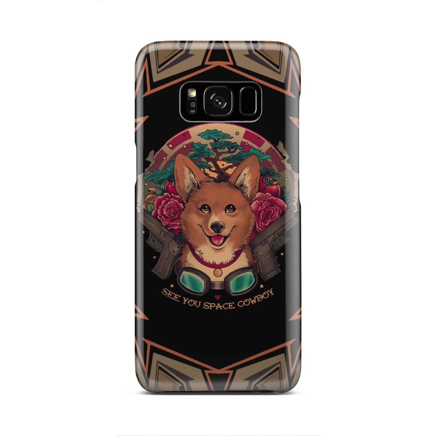 Cowboy Bebop Corgi Dog Ein Phone Case Samsung Galaxy S8