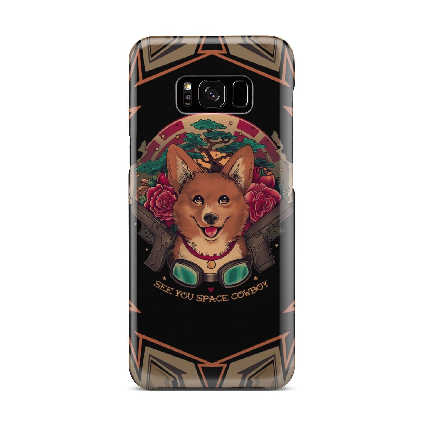 Cowboy Bebop Corgi Dog Ein Phone Case Samsung Galaxy S8 Plus