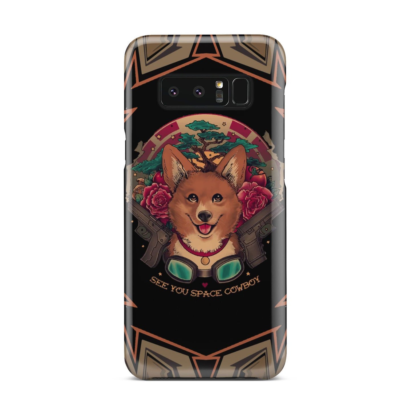 Cowboy Bebop Corgi Dog Ein Phone Case Samsung Galaxy Note 8