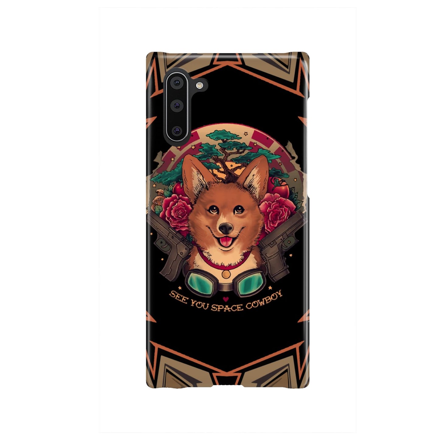 Cowboy Bebop Corgi Dog Ein Phone Case Samsung Galaxy Note 10