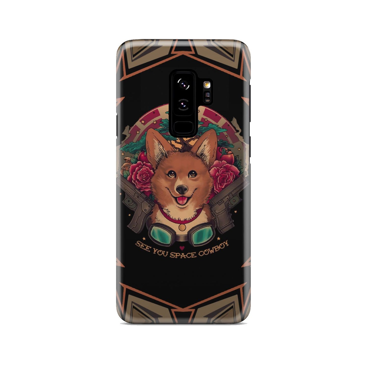 Cowboy Bebop Corgi Dog Ein Phone Case Samsung Galaxy S9 Plus
