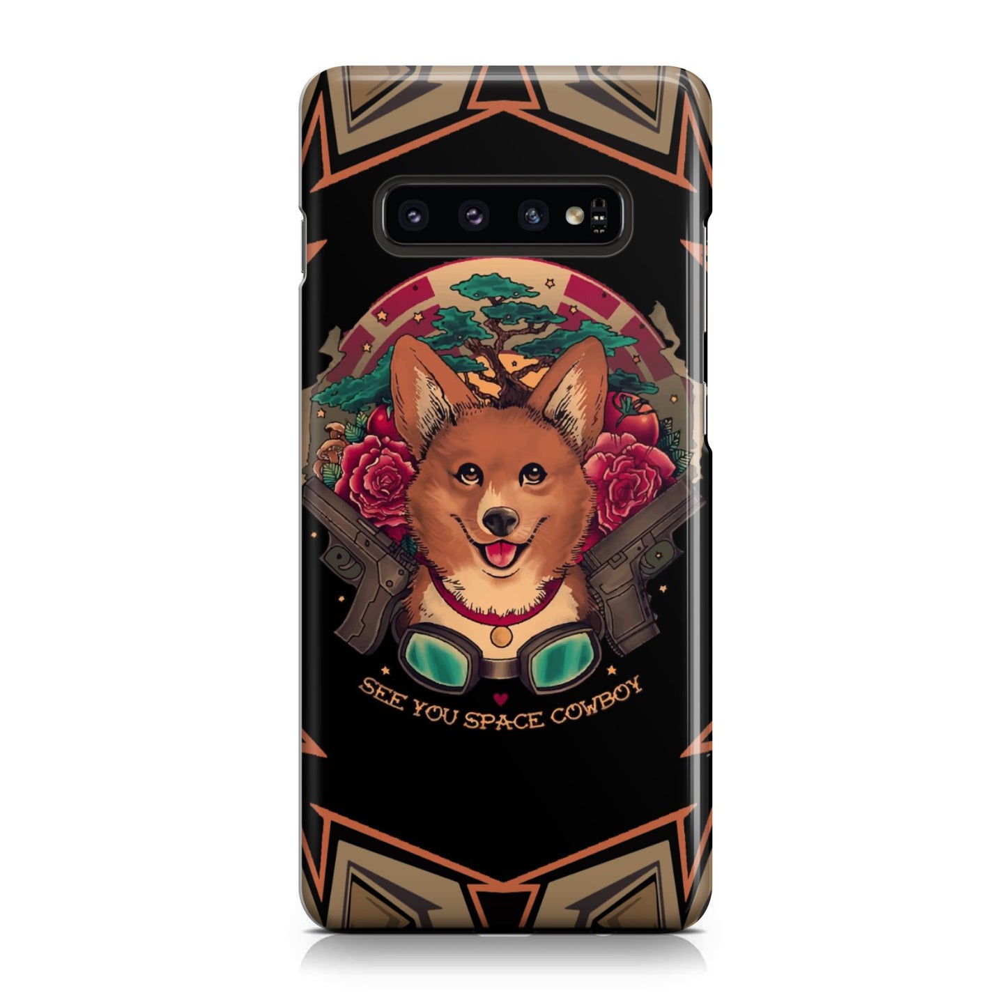 Cowboy Bebop Corgi Dog Ein Phone Case Samsung Galaxy S10 Plus