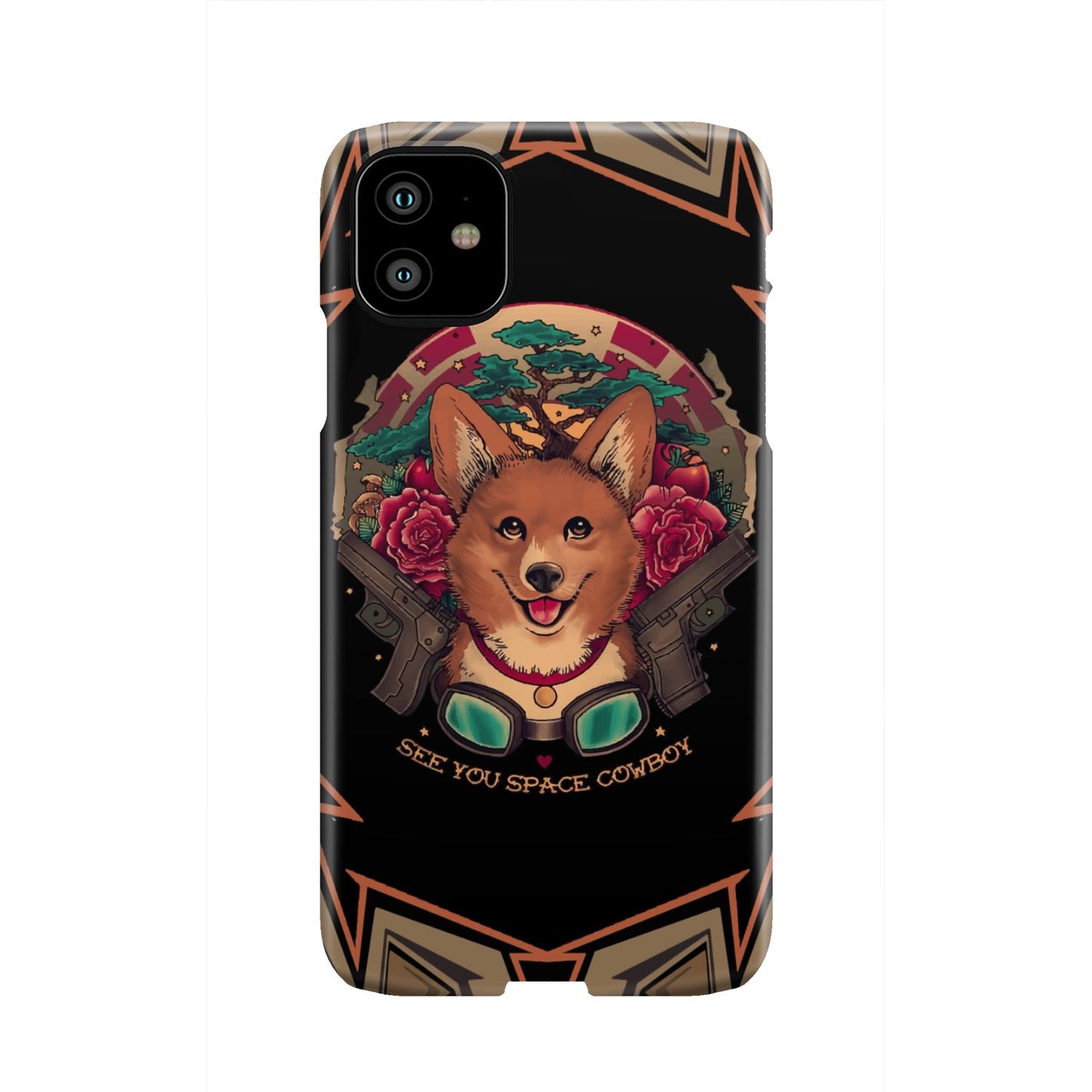 Cowboy Bebop Corgi Dog Ein Phone Case iPhone 11