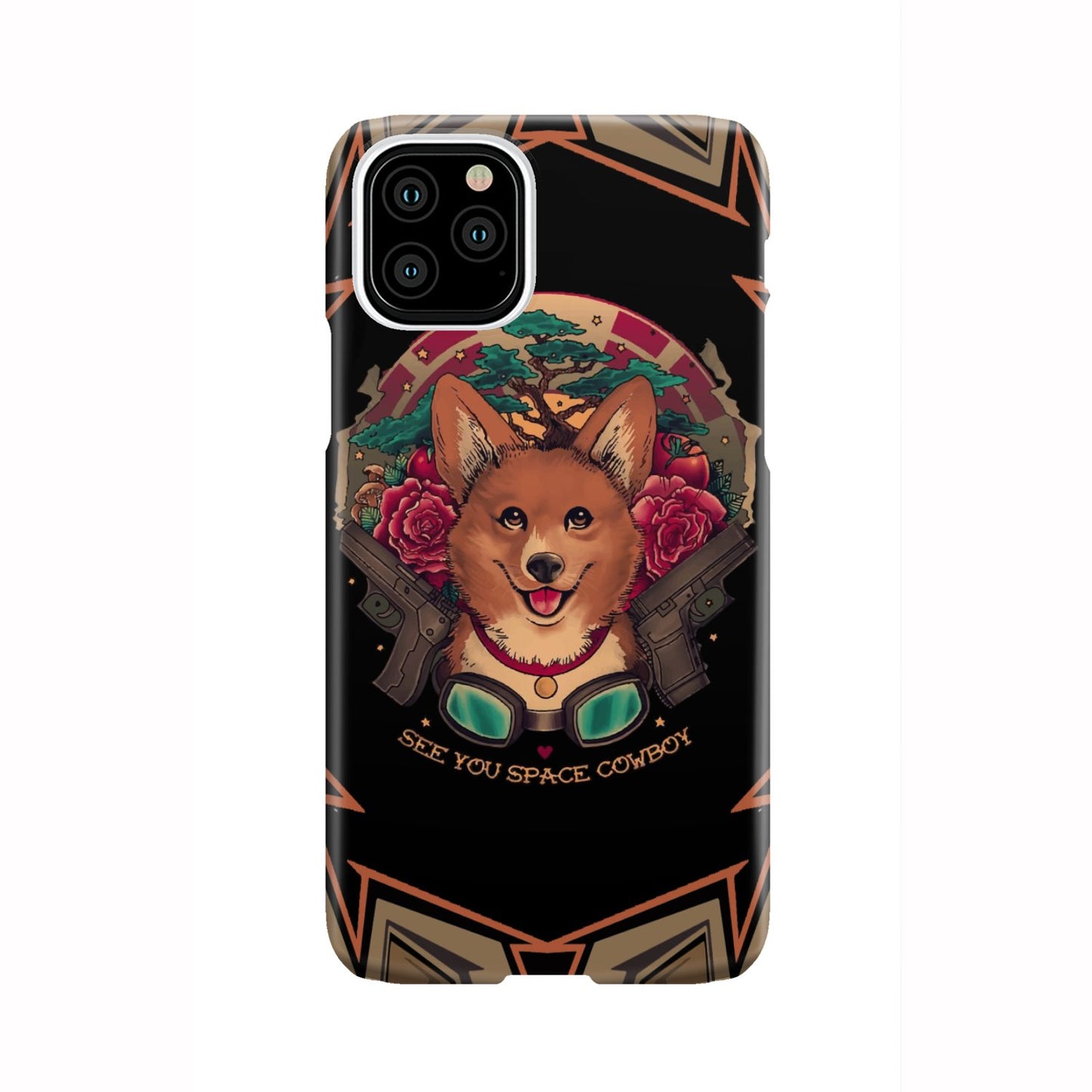 Cowboy Bebop Corgi Dog Ein Phone Case iPhone 11 Pro
