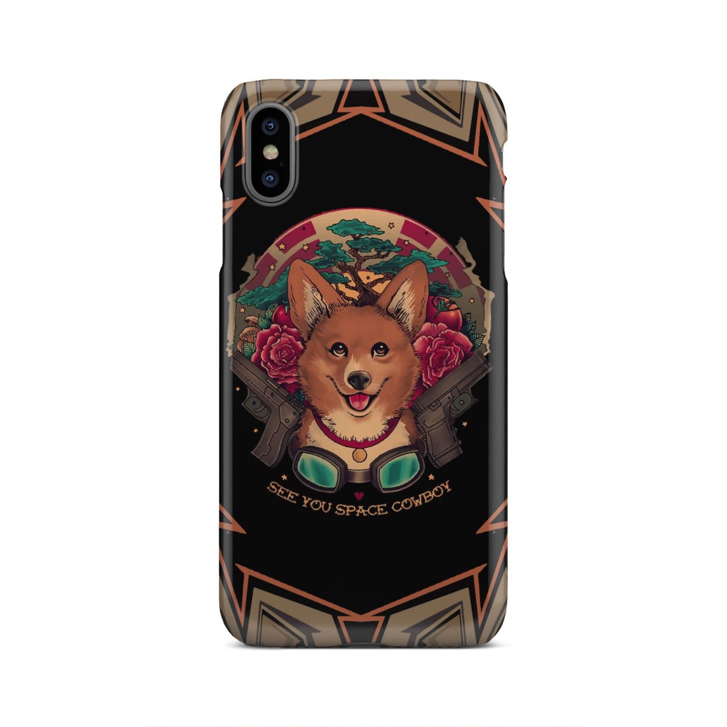 Cowboy Bebop Corgi Dog Ein Phone Case iPhone Xs Max