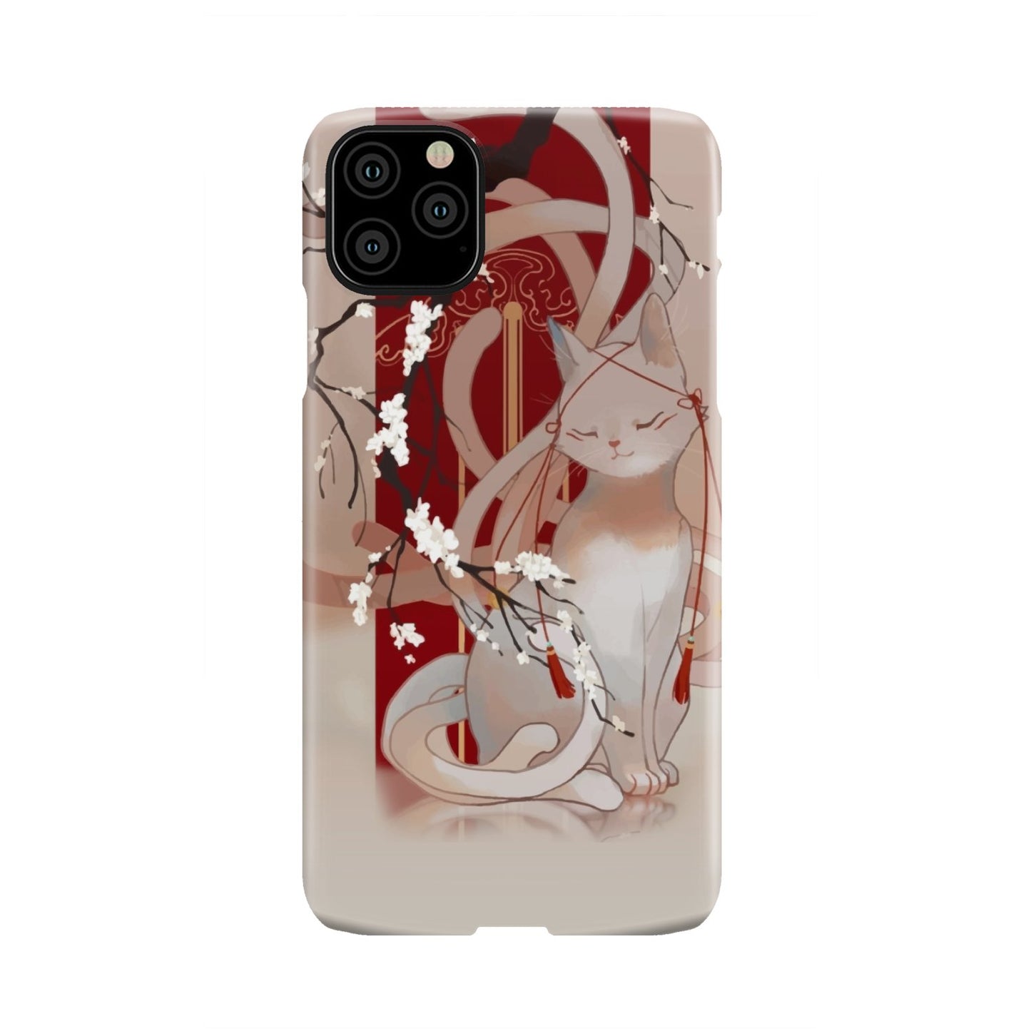 White Cat Phone Case iPhone 11 Pro Max
