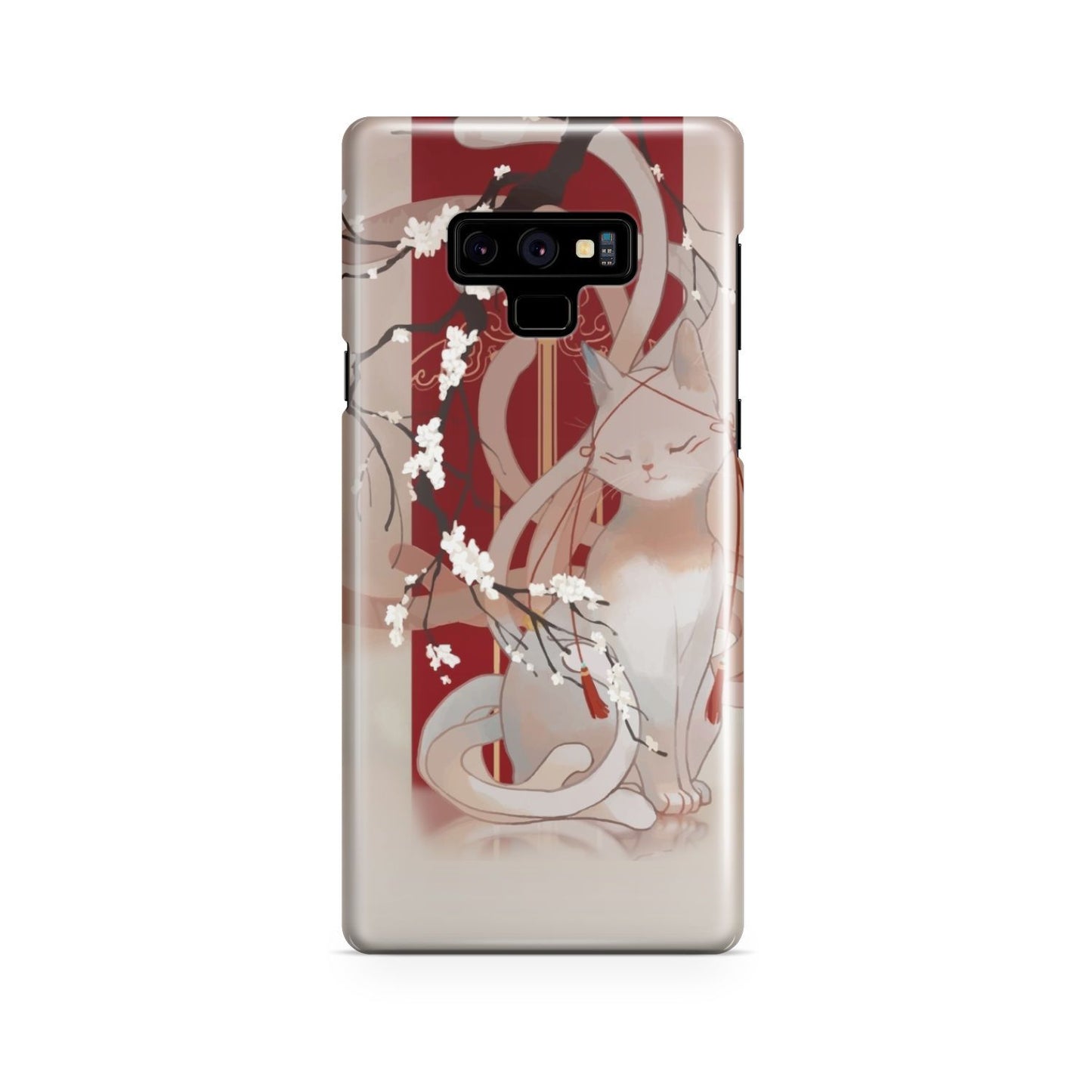 White Cat Phone Case Samsung Galaxy Note 9