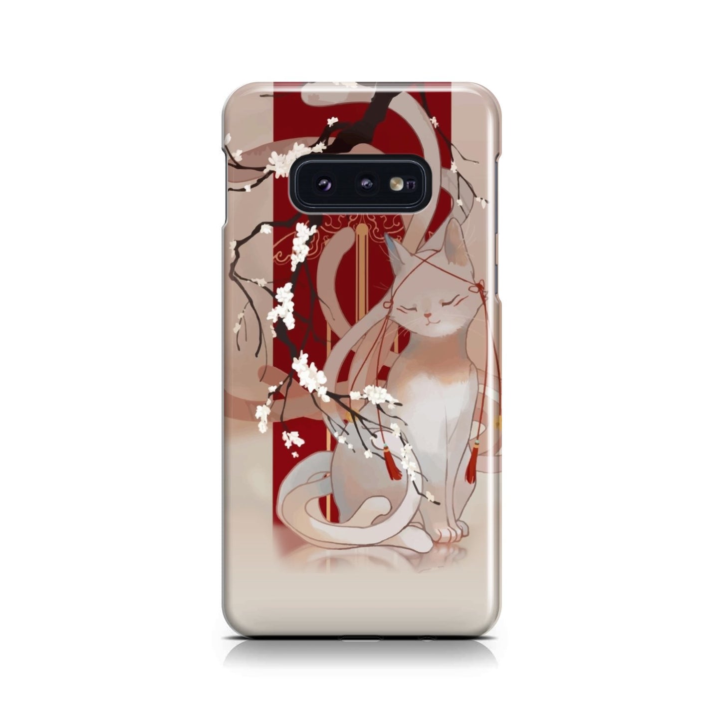 White Cat Phone Case Samsung Galaxy S10e