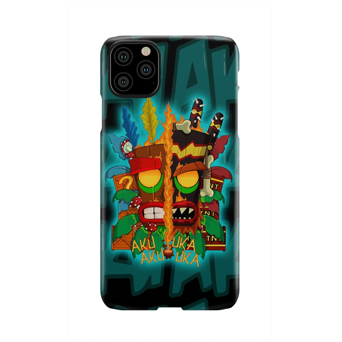 Crash Bandicoot Aku Aku Phone case iPhone 11 Pro Max