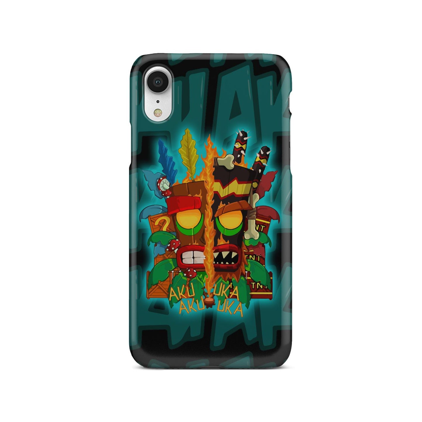 Crash Bandicoot Aku Aku Phone case iPhone Xr