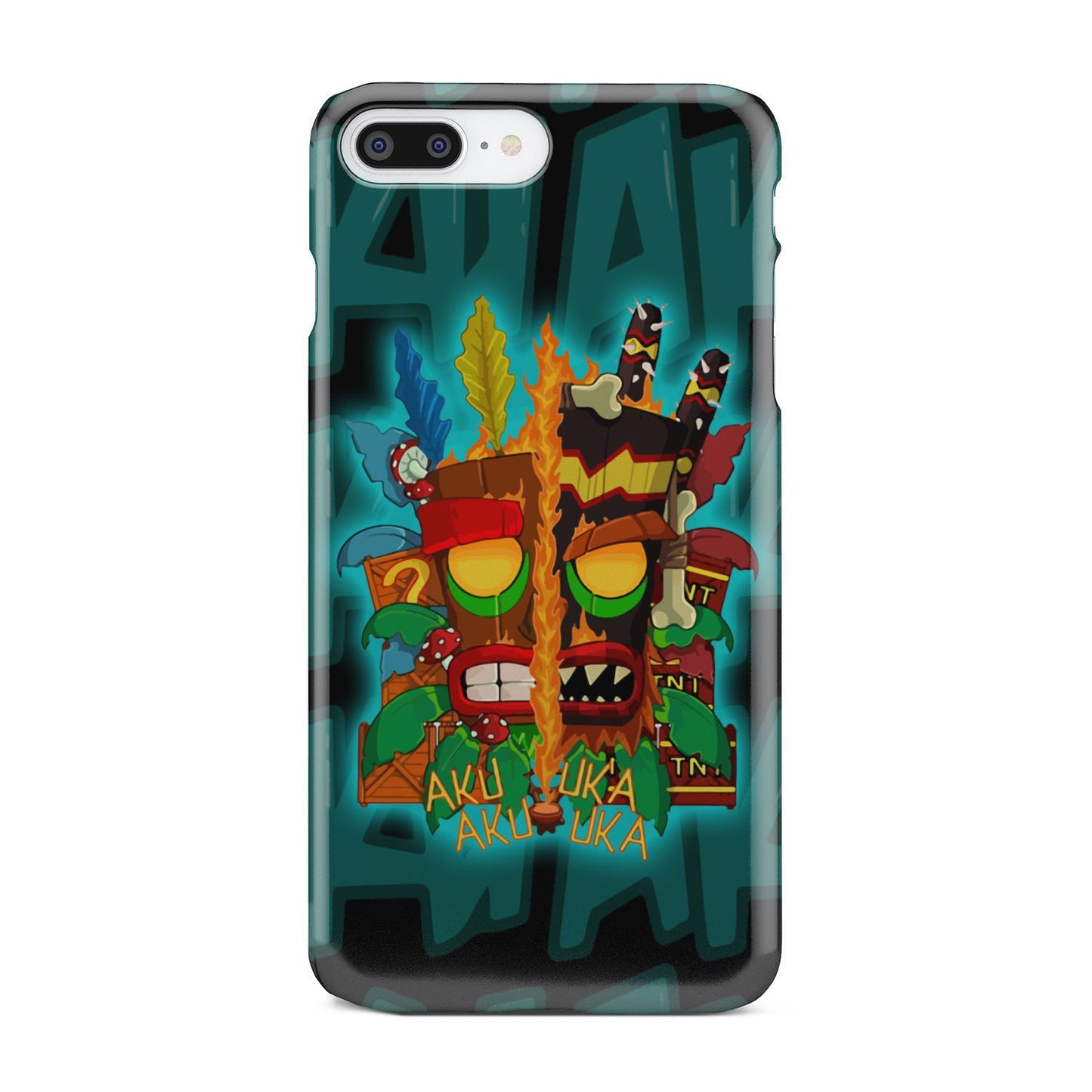 Crash Bandicoot Aku Aku Phone case iPhone 8 Plus