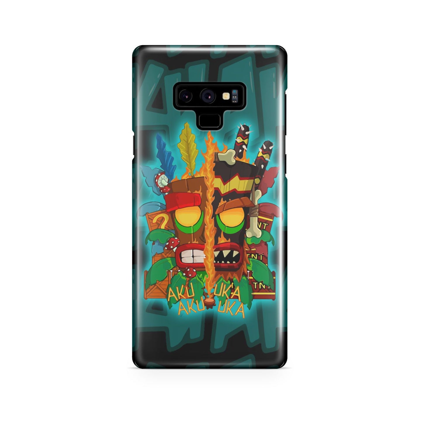 Crash Bandicoot Aku Aku Phone case Samsung Galaxy Note 9