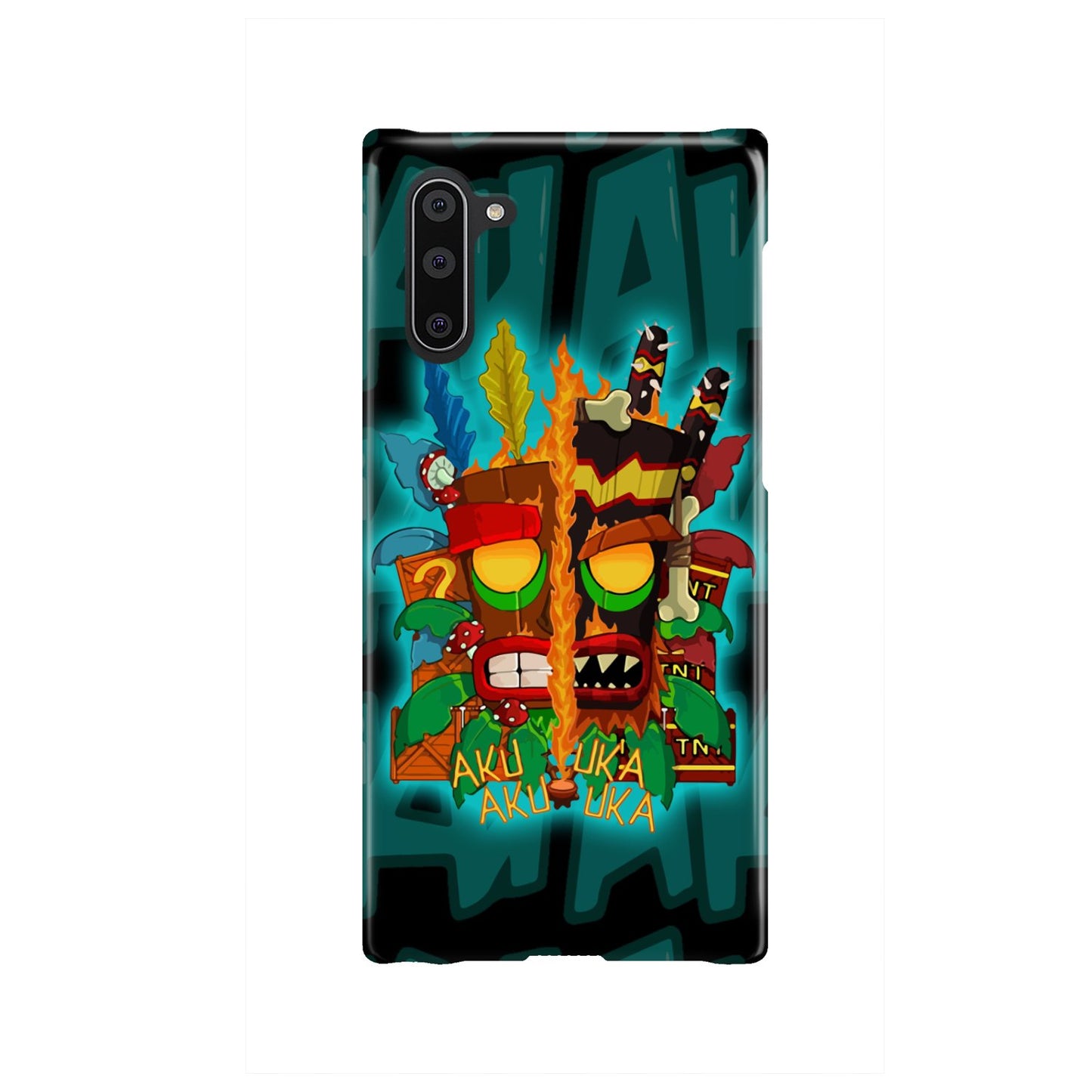 Crash Bandicoot Aku Aku Phone case Samsung Galaxy Note 10