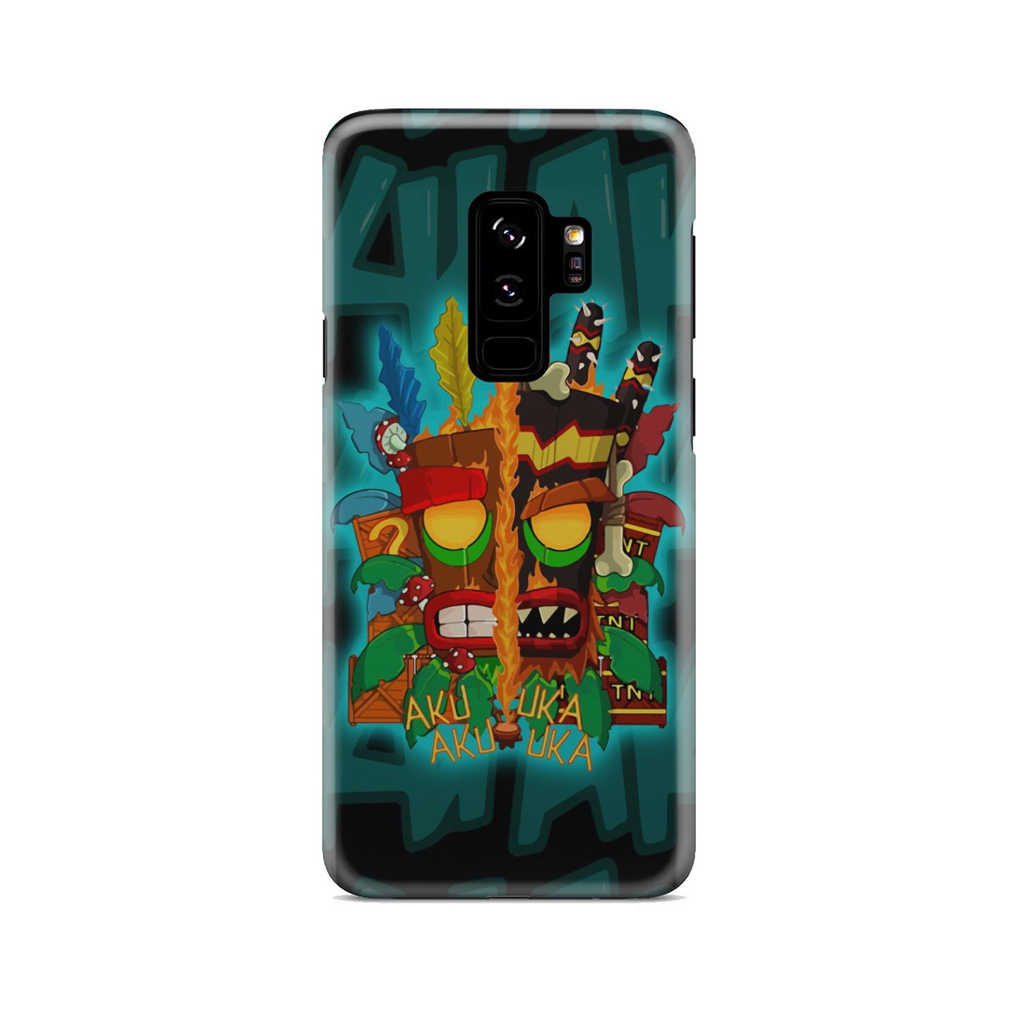 Crash Bandicoot Aku Aku Phone case Samsung Galaxy S9 Plus
