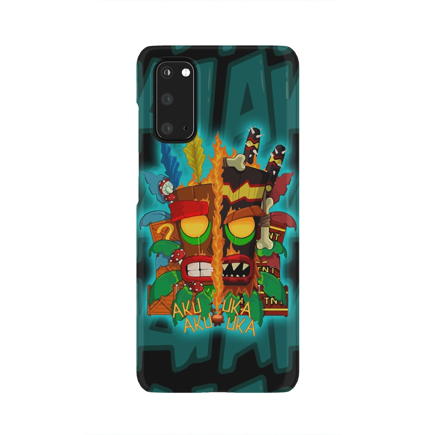 Crash Bandicoot Aku Aku Phone case Samsung Galaxy S20