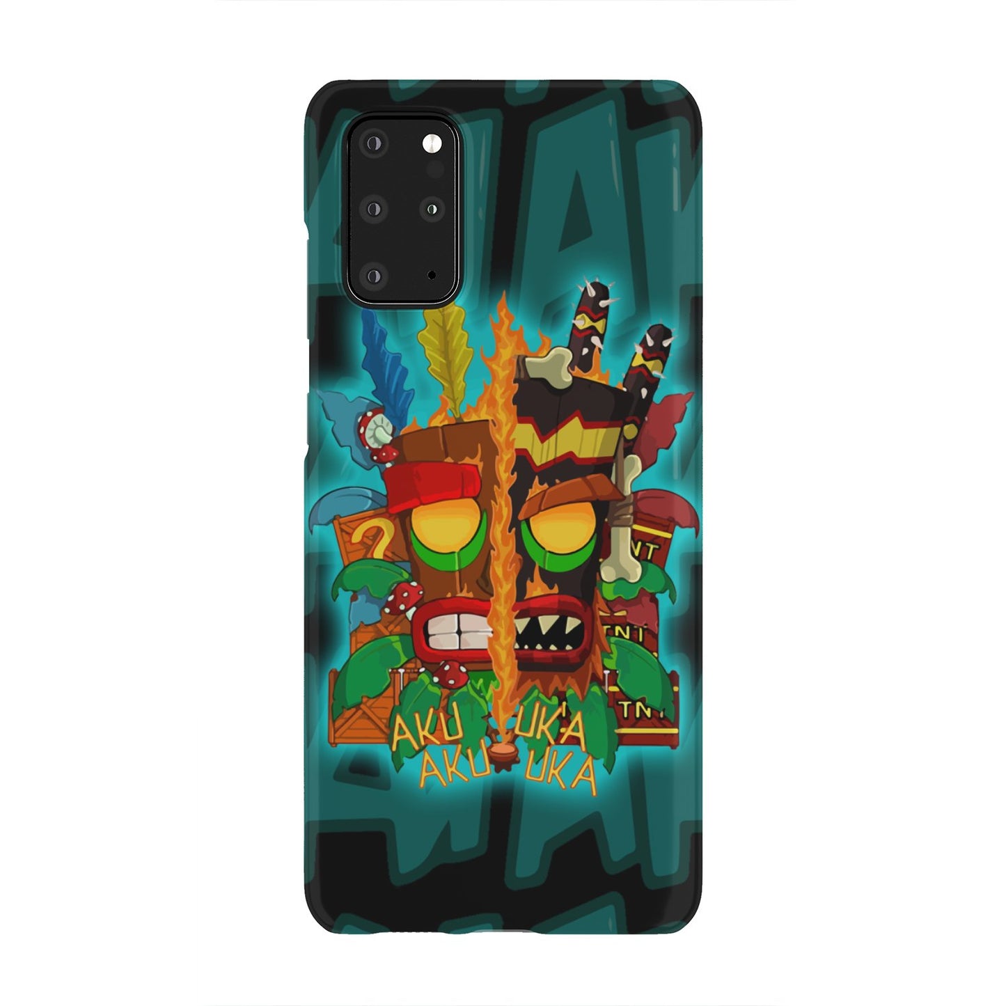 Crash Bandicoot Aku Aku Phone case Samsung Galaxy S20 Plus
