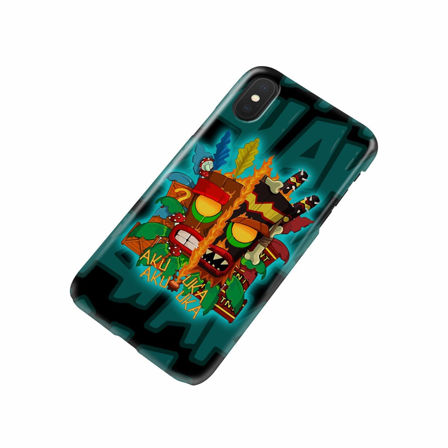 Crash Bandicoot Aku Aku Phone case