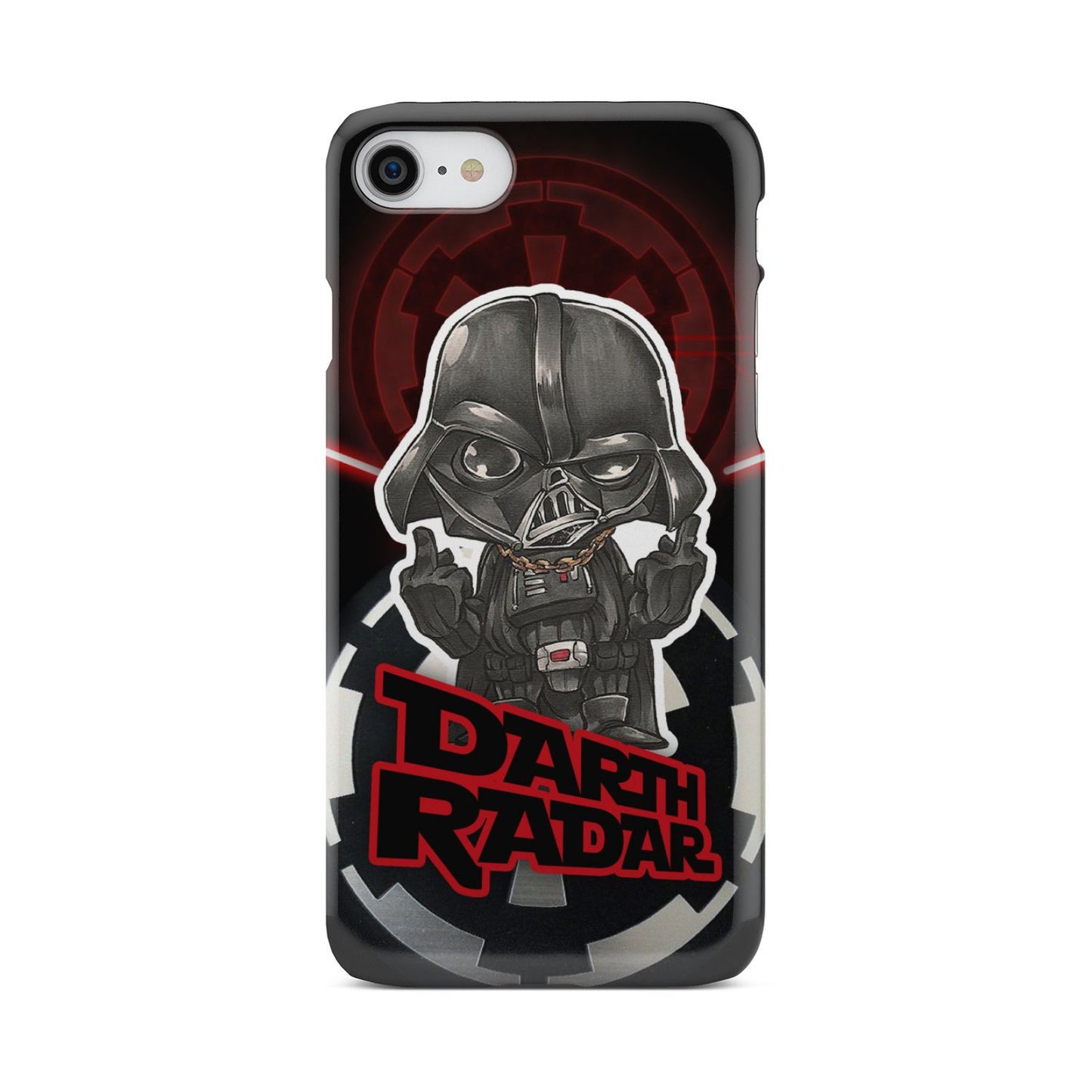 Star Wars Imperial Darth Vader Middle Finger's Up Phone Case iPhone 7