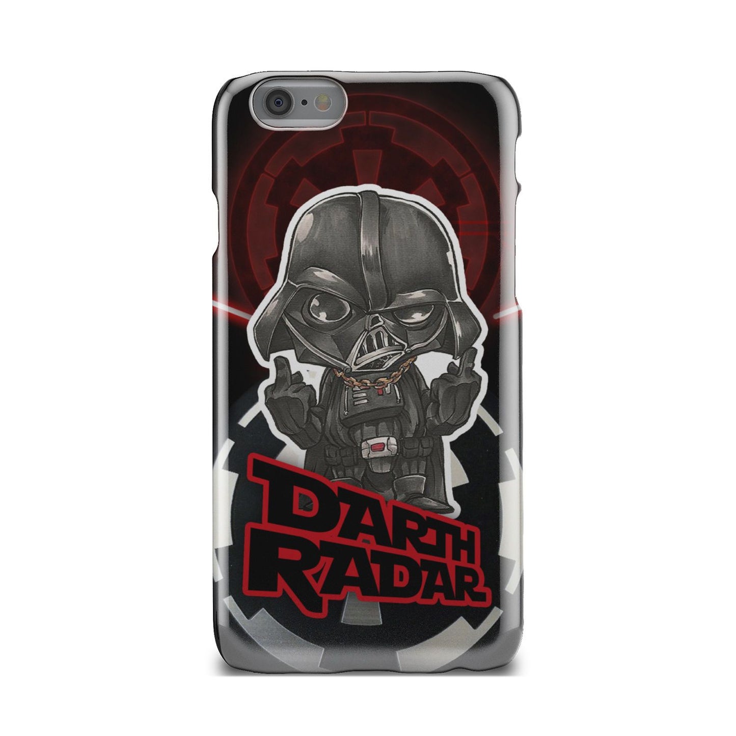 Star Wars Imperial Darth Vader Middle Finger's Up Phone Case iPhone 6