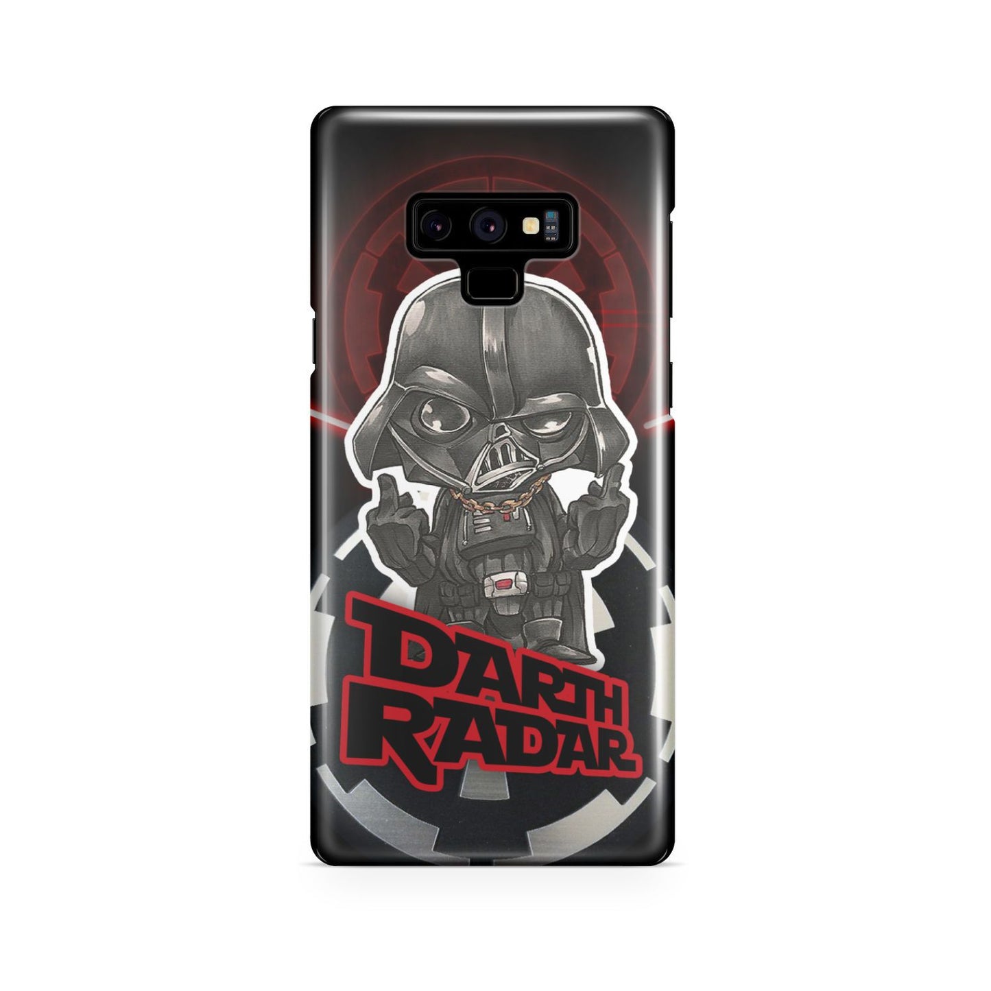 Star Wars Imperial Darth Vader Middle Finger's Up Phone Case Samsung Galaxy Note 9