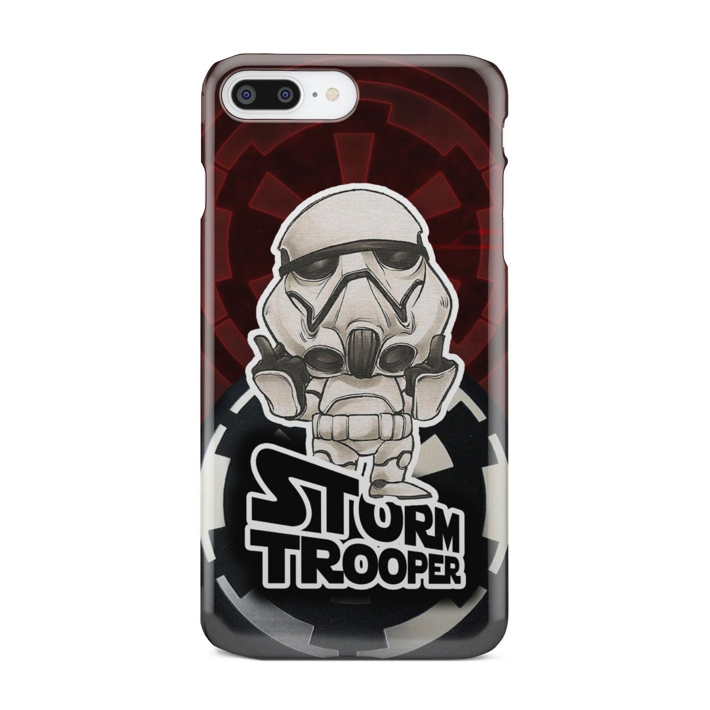 Star Wars Imperial Stormtrooper Middle Finger's Up Phone Case iPhone 7 Plus