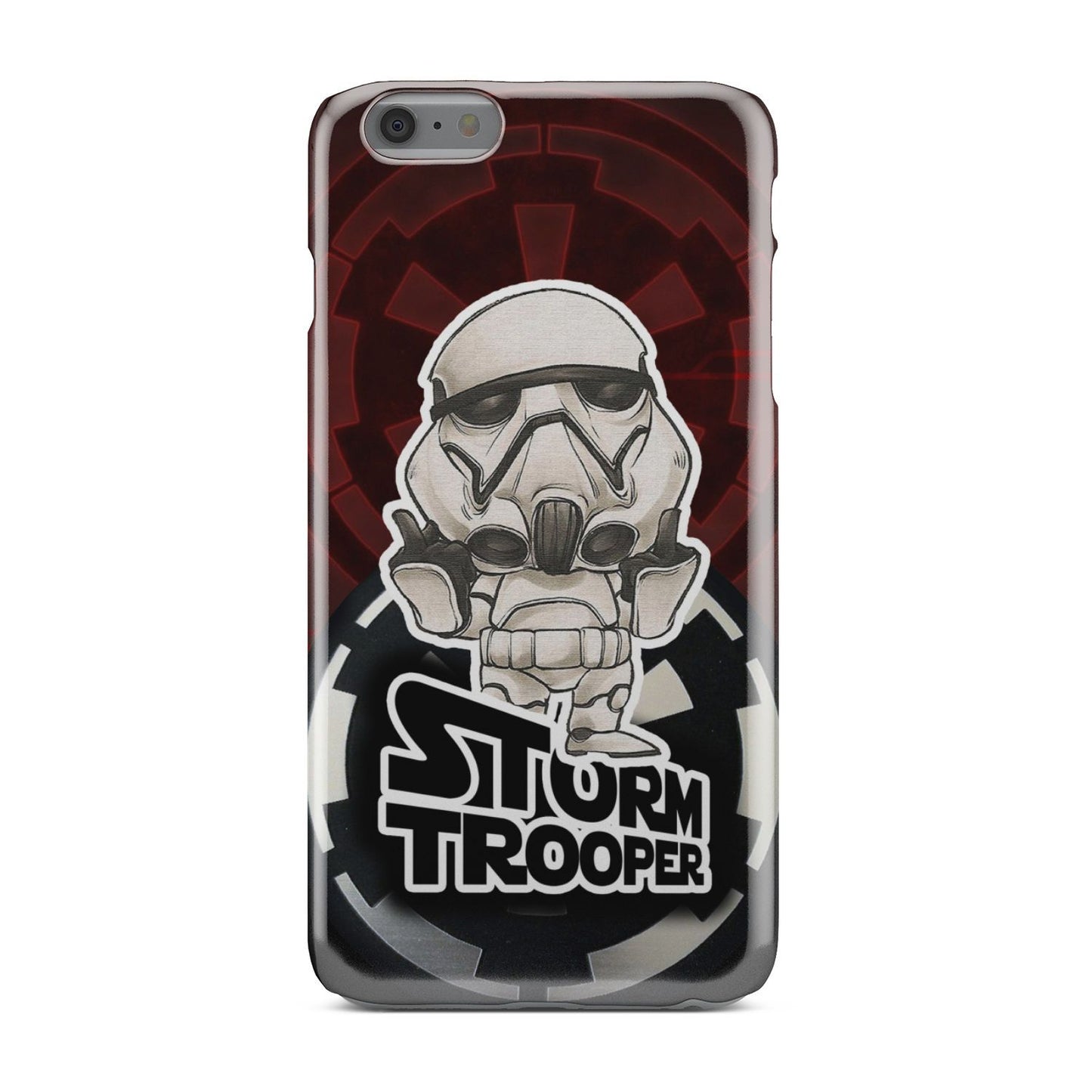 Star Wars Imperial Stormtrooper Middle Finger's Up Phone Case iPhone 6s Plus