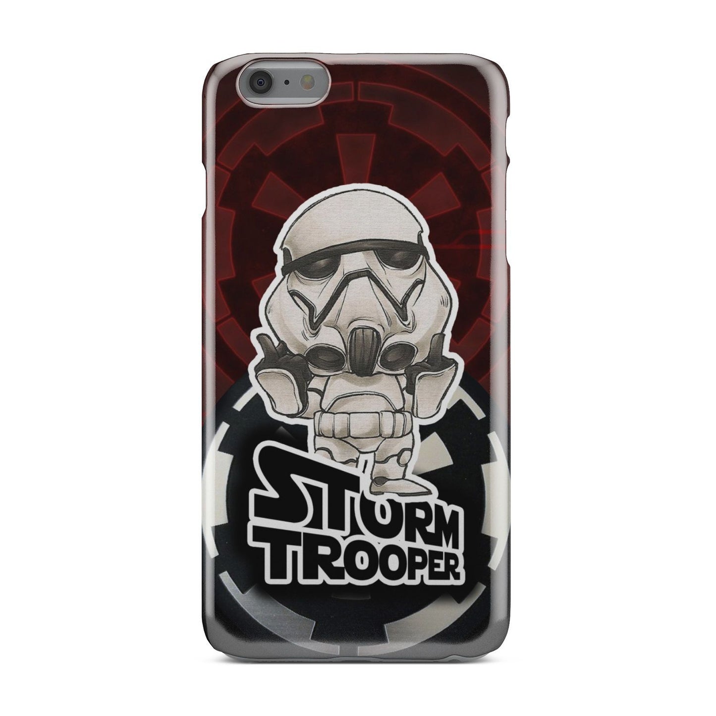 Star Wars Imperial Stormtrooper Middle Finger's Up Phone Case iPhone 6 Plus