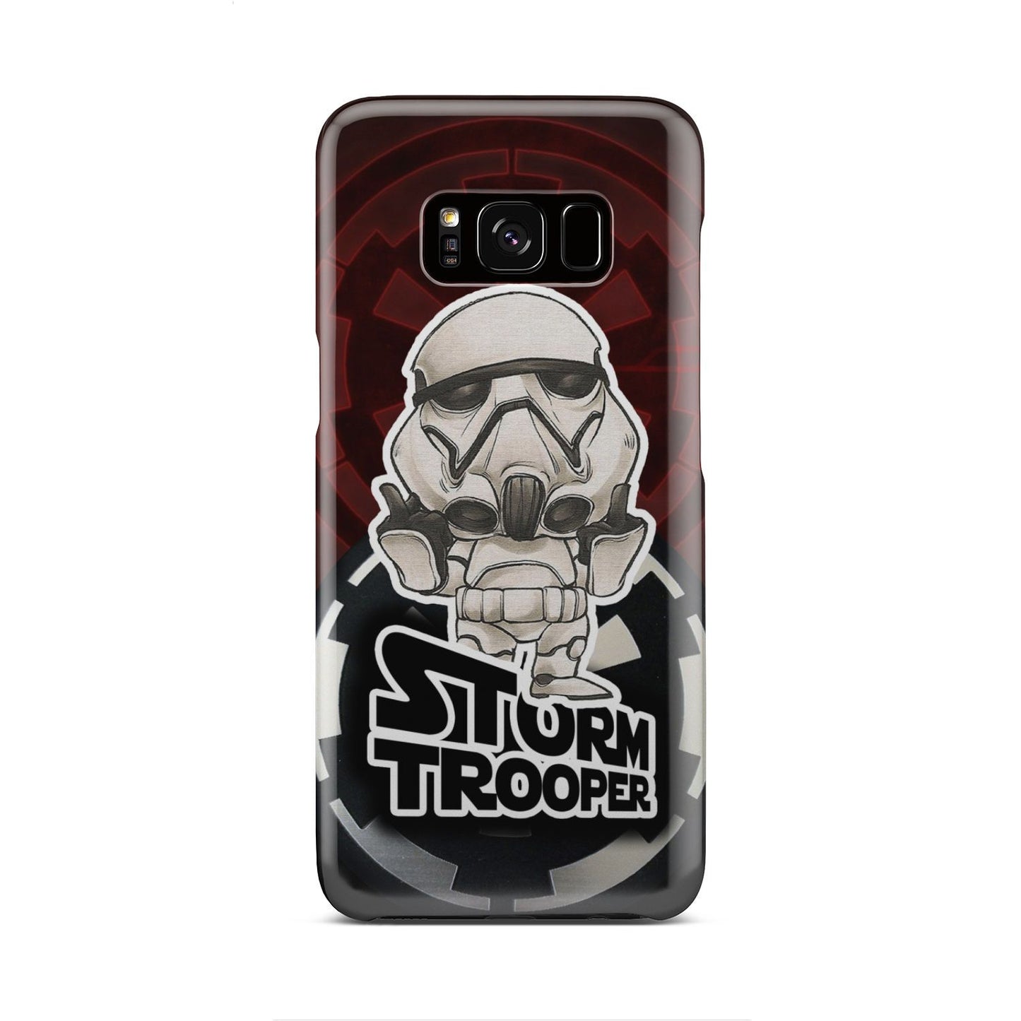 Star Wars Imperial Stormtrooper Middle Finger's Up Phone Case Samsung Galaxy S8