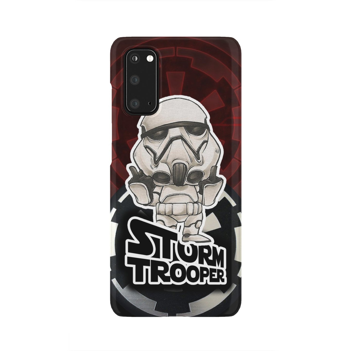 Star Wars Imperial Stormtrooper Middle Finger's Up Phone Case Samsung Galaxy S20