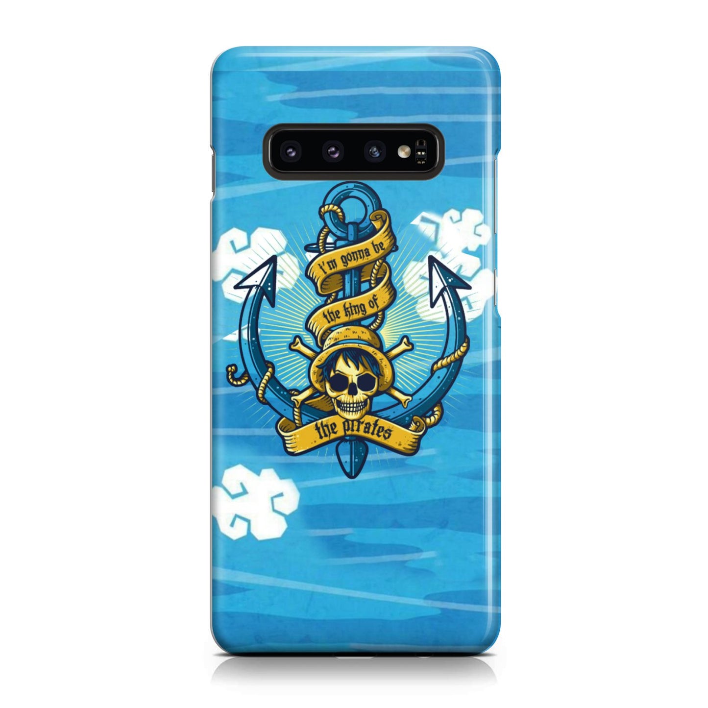 One Piece - Gonna Be The King Of The Pirates Phone Case Samsung Galaxy S10 Plus