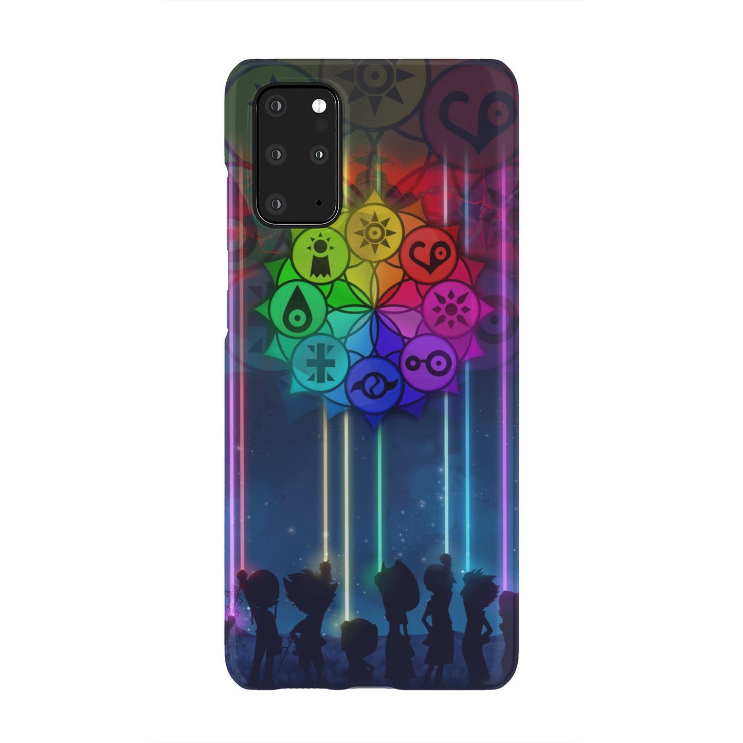 Digimon Crest Phone Case Samsung Galaxy S20 Plus