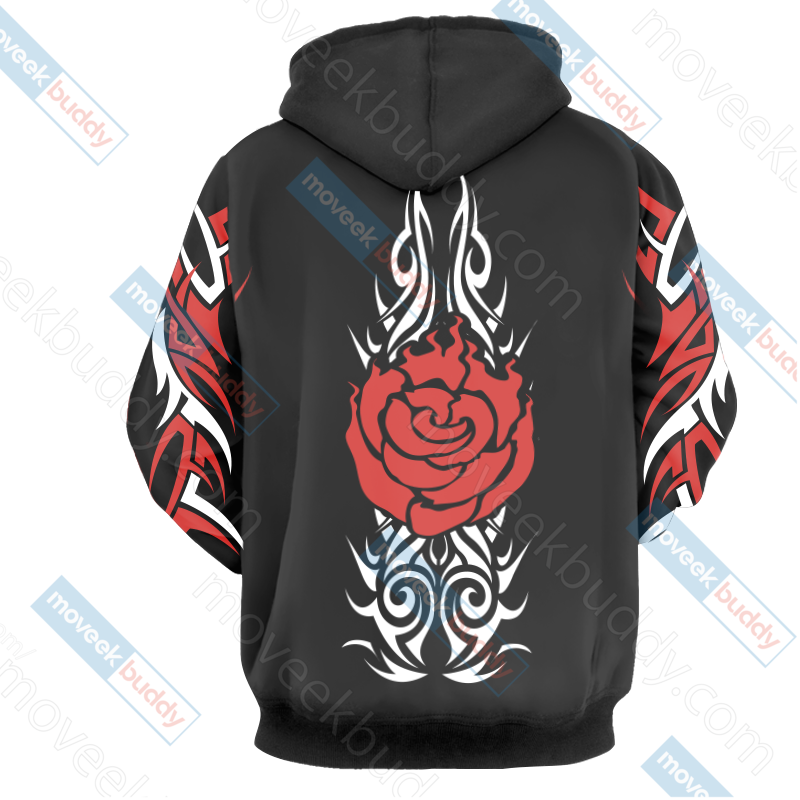 RWBY Ruby Rose Symbol Unisex 3D T-shirt