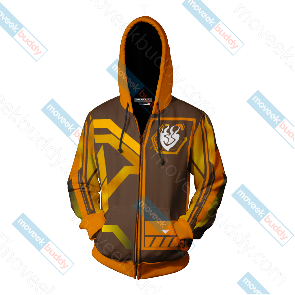RWBY Yang Xiao Long New Zip Up Hoodie