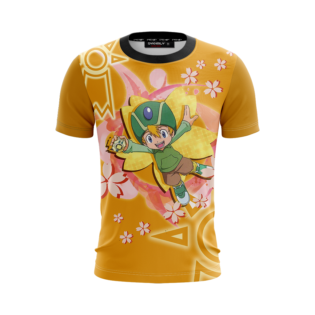 Digimon Takaishi Takeru Unisex 3D T-shirt