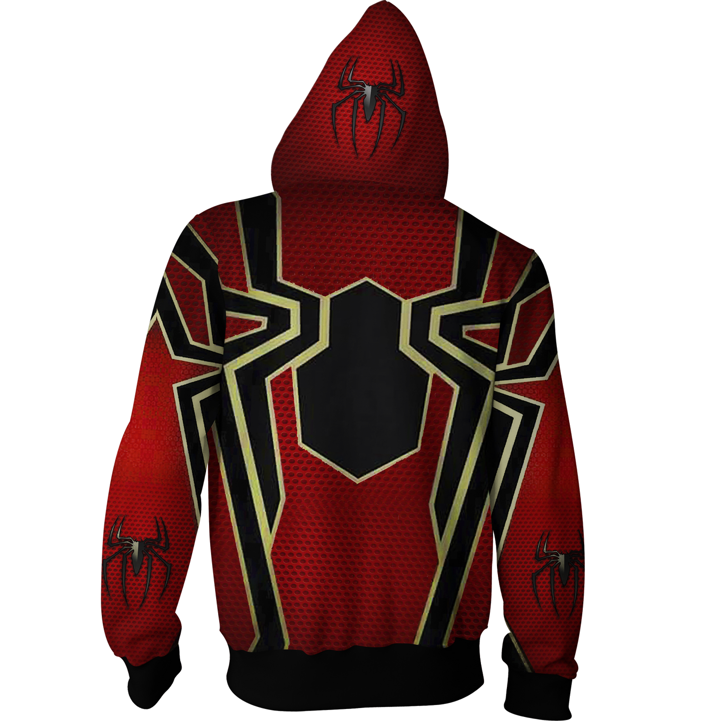 Spider-Man Cosplay Zip Up Hoodie Jacket