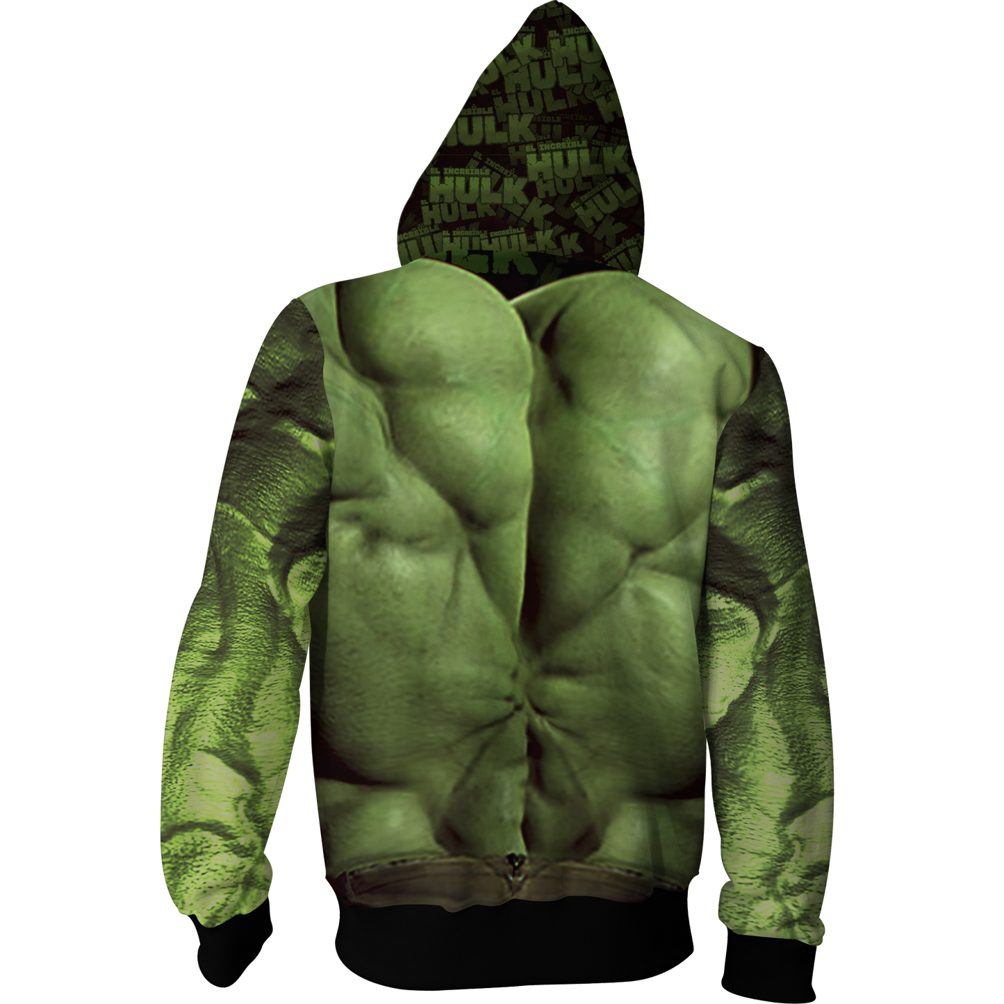 Hulk Cosplay Zip Up Hoodie Jacket
