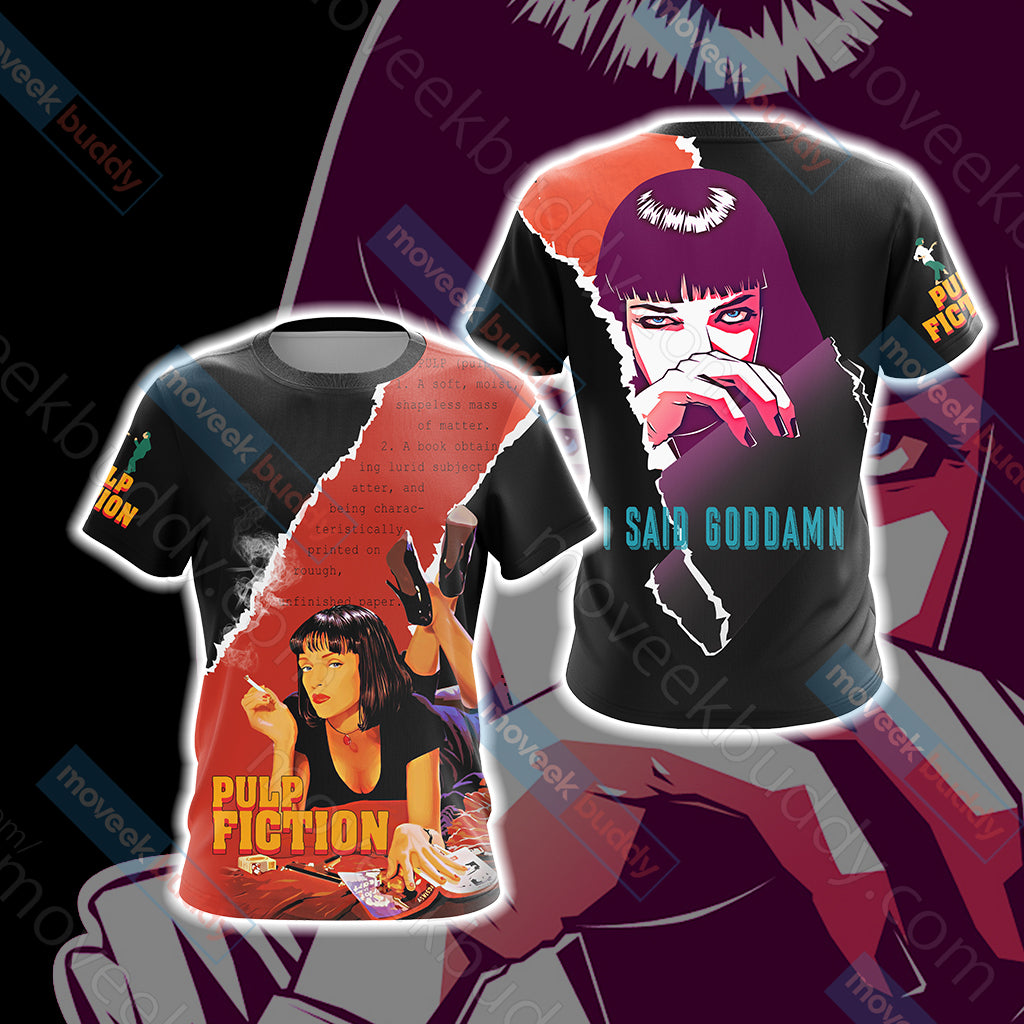 Pulp Fiction 3D T-shirt
