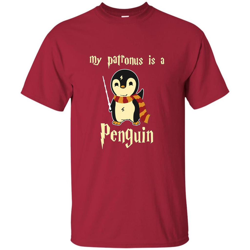 Penguin T-Shirt My Patronus Is A Penguin Hot 2017 T-Shirt Cardinal S