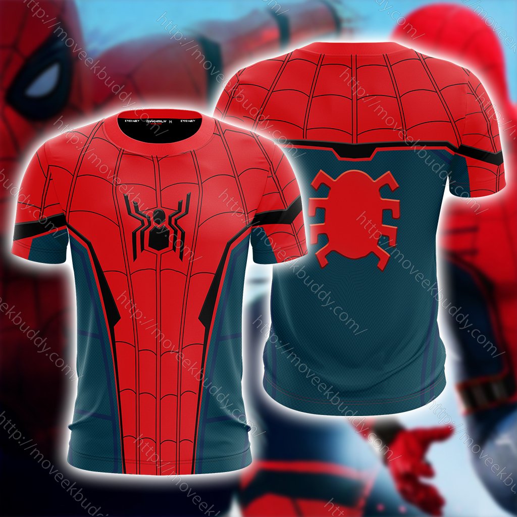 Spider-Man: Far From Home 2019 Cosplay Unisex 3D T-shirt T-shirt S