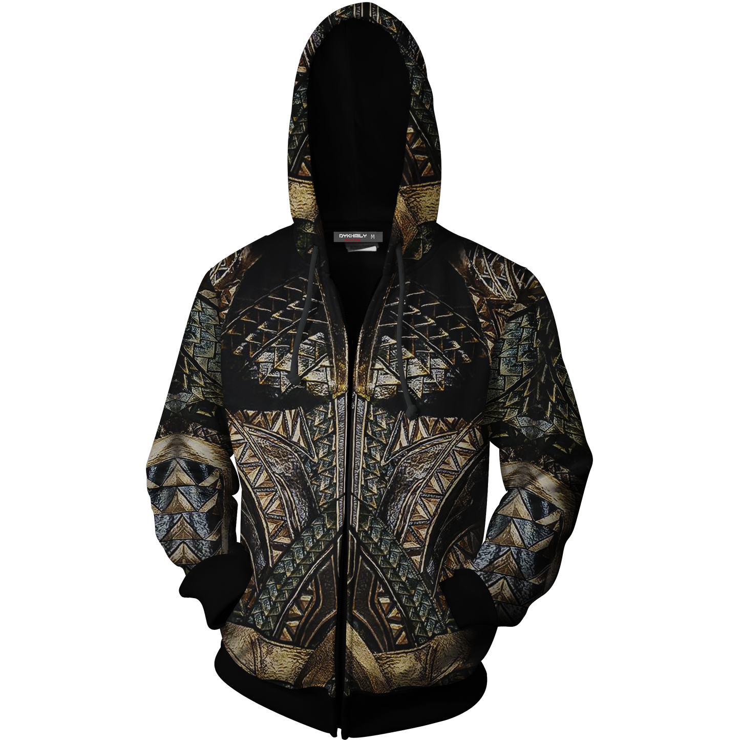 Aquaman Cosplay Zip Up Hoodie Jacket