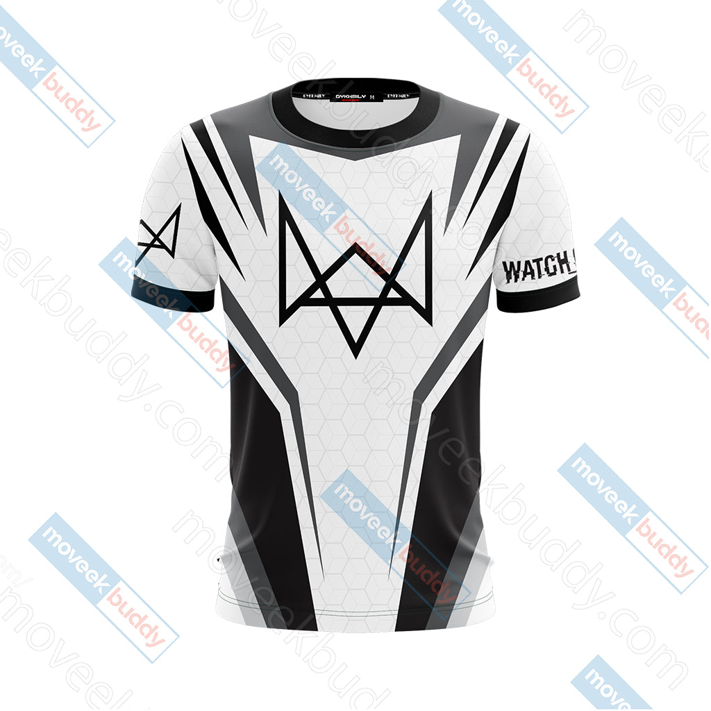 Watch Dogs Unisex 3D T-shirt Zip Hoodie Beach Shorts