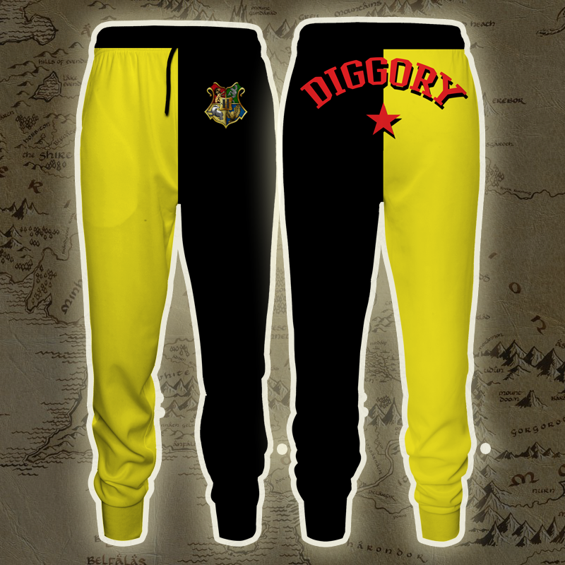 Triwizard Tournament Harry Potter (Diggory) Jogging Pants S