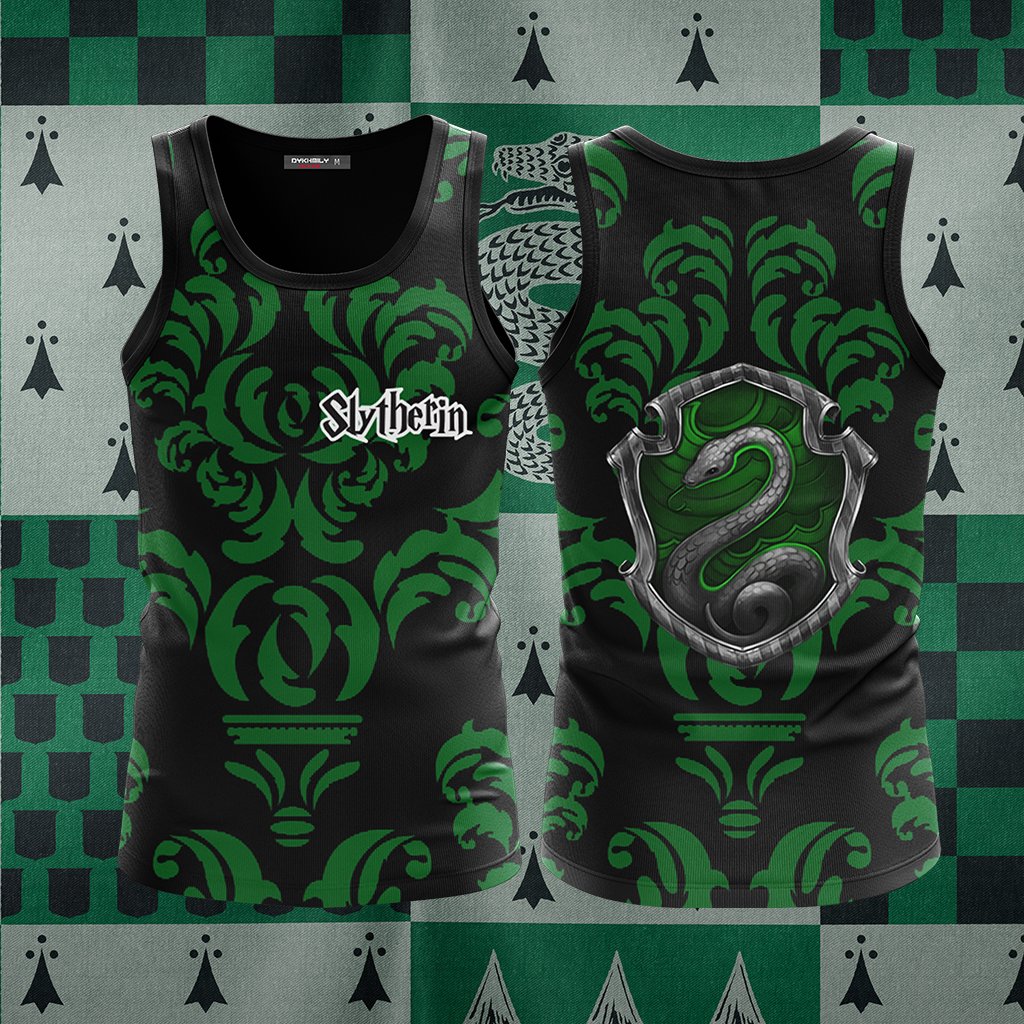 Cunning Like A Slytherin Harry Potter New Collection Unisex 3D T-shirt Tank Top S