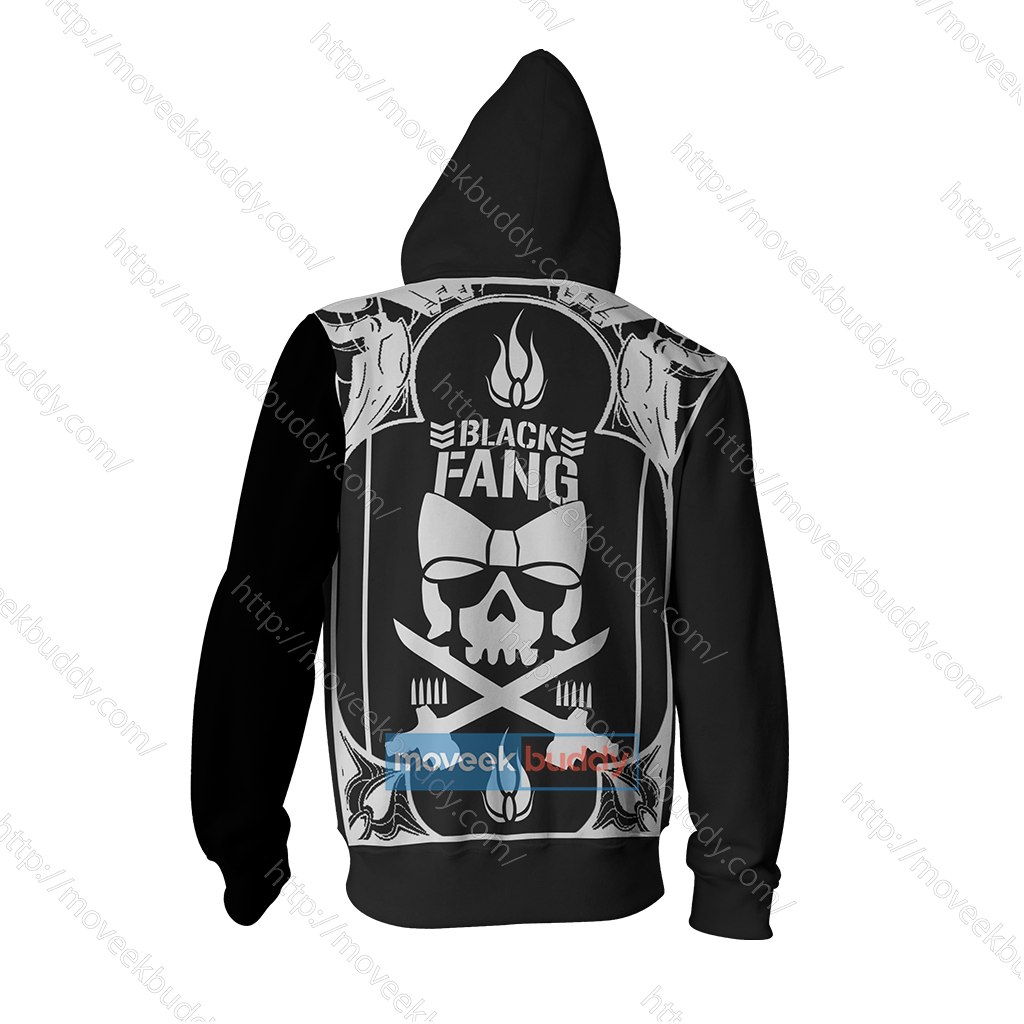RWBY Black Fang Zip Up Hoodie