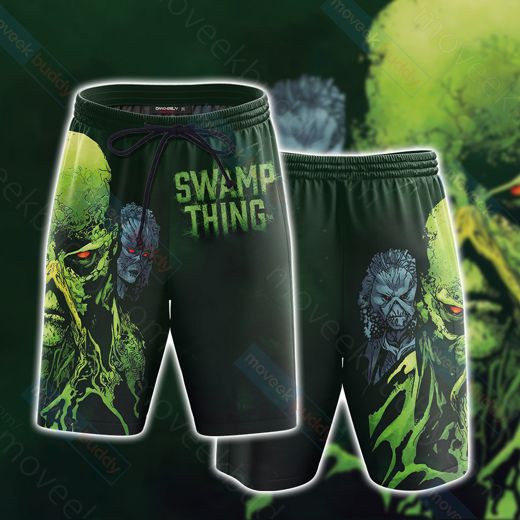 Swamp Thing Beach Shorts S