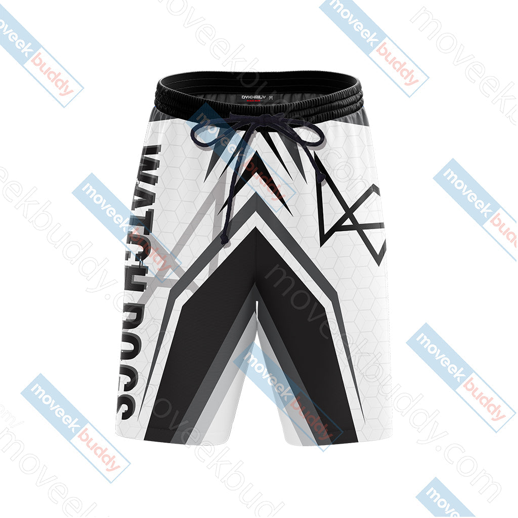 Watch Dogs Unisex 3D T-shirt Zip Hoodie Beach Shorts