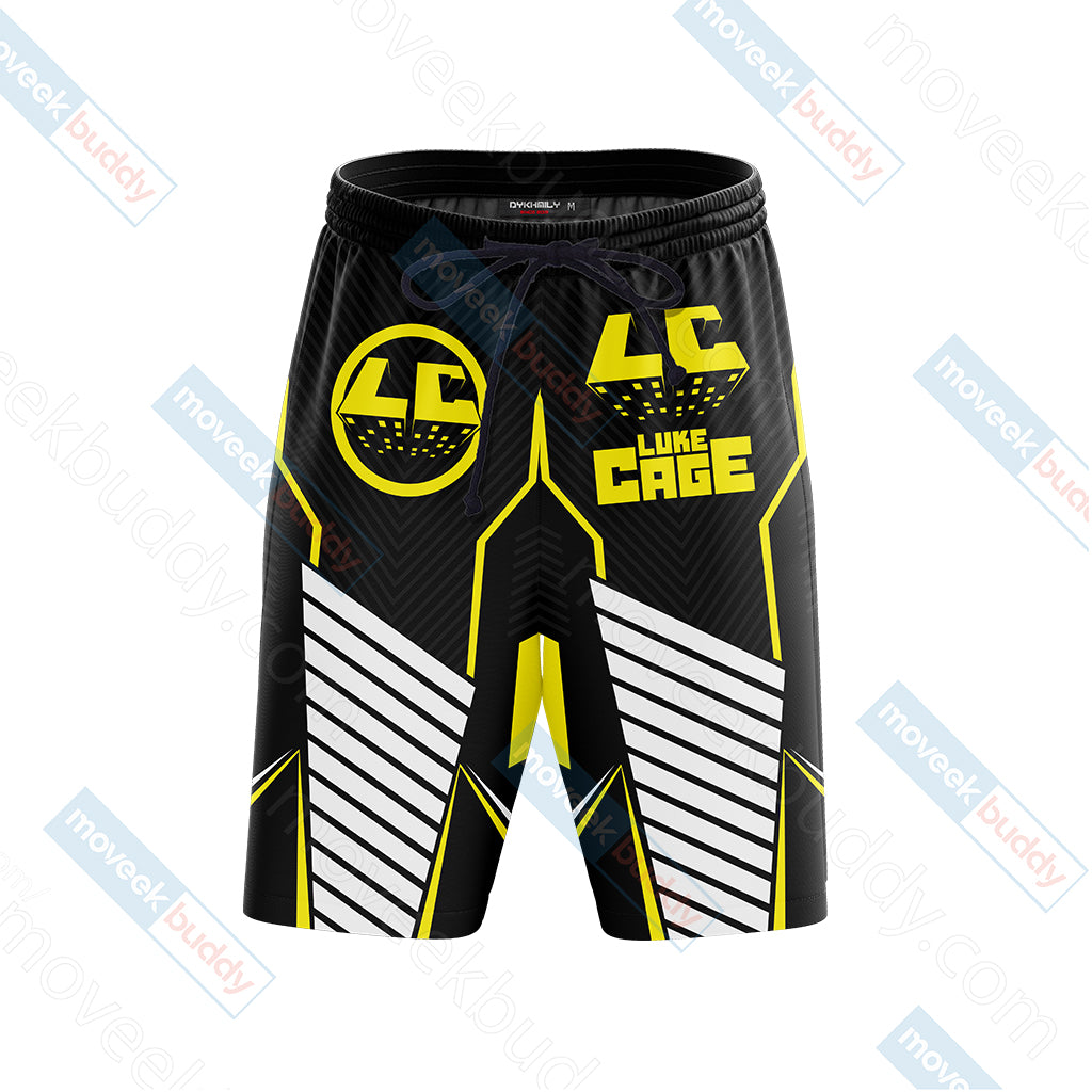 Luke Cage Symbol Beach Shorts
