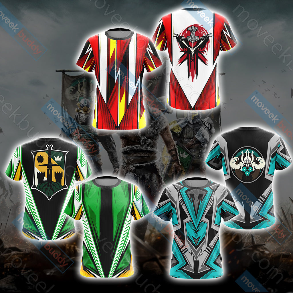 For Honor - Knights Unisex 3D T-shirt